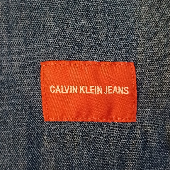 Calvin Klein Y2K denim top - Picture 5 of 13